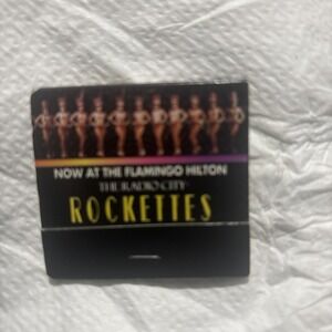 Vintage‎ Matchbook Unstruck ~ The Radio City Rockettes
